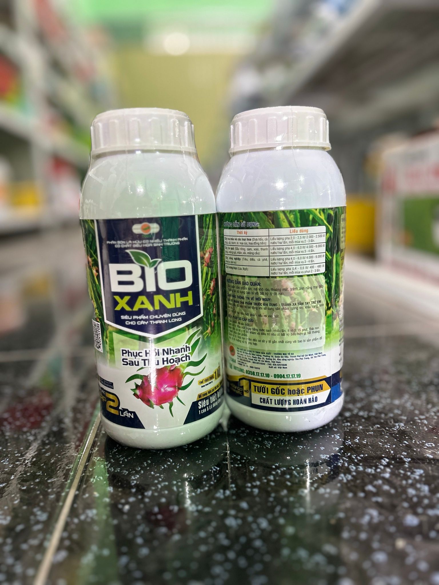 BIO XANH Phục hồi vườn thanh long suy yếu