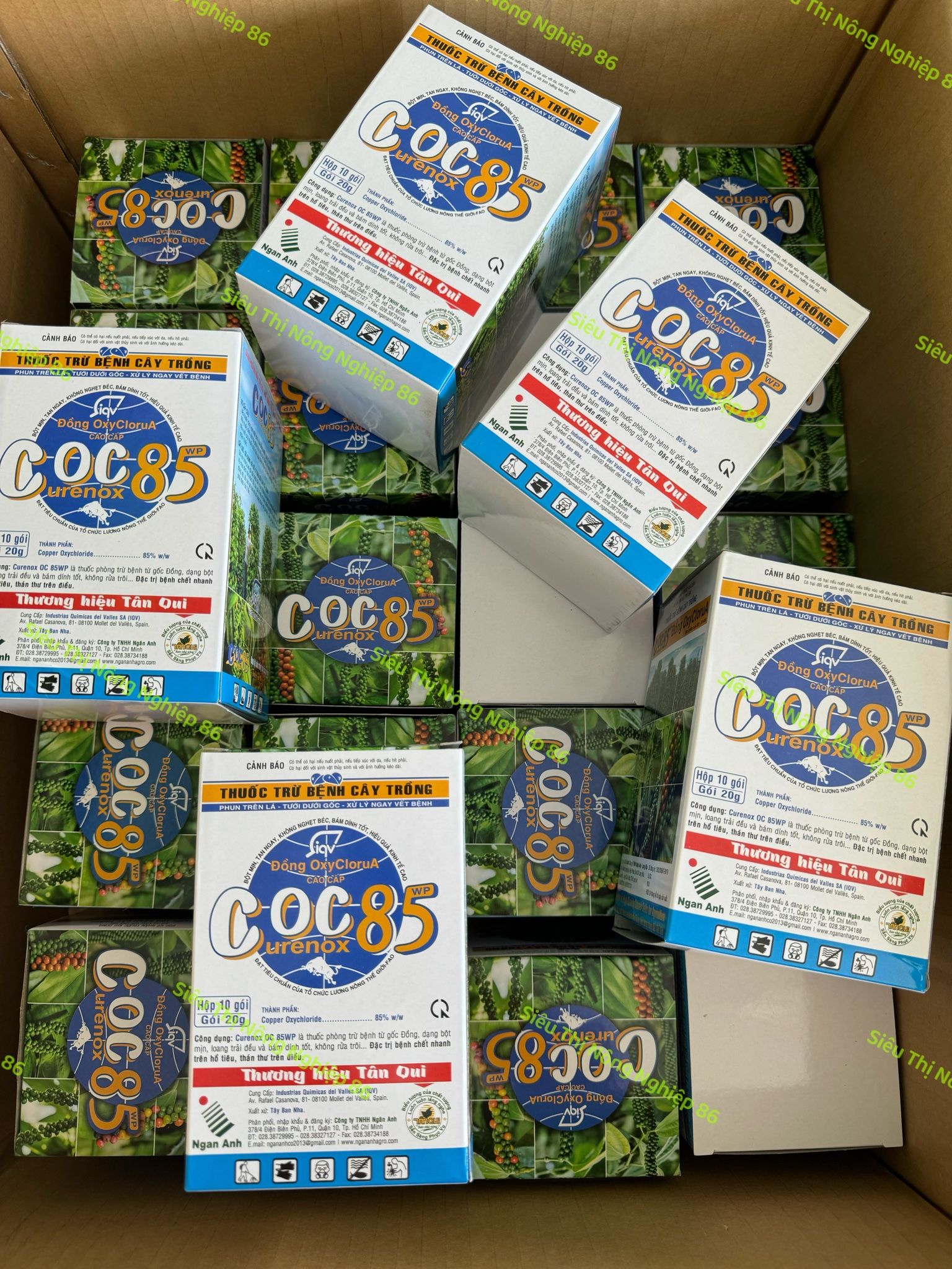 Thuốc trừ bệnh Coc 85wp - COC 85WP - Thuốc Trừ Nấm, Vi Khuẩn