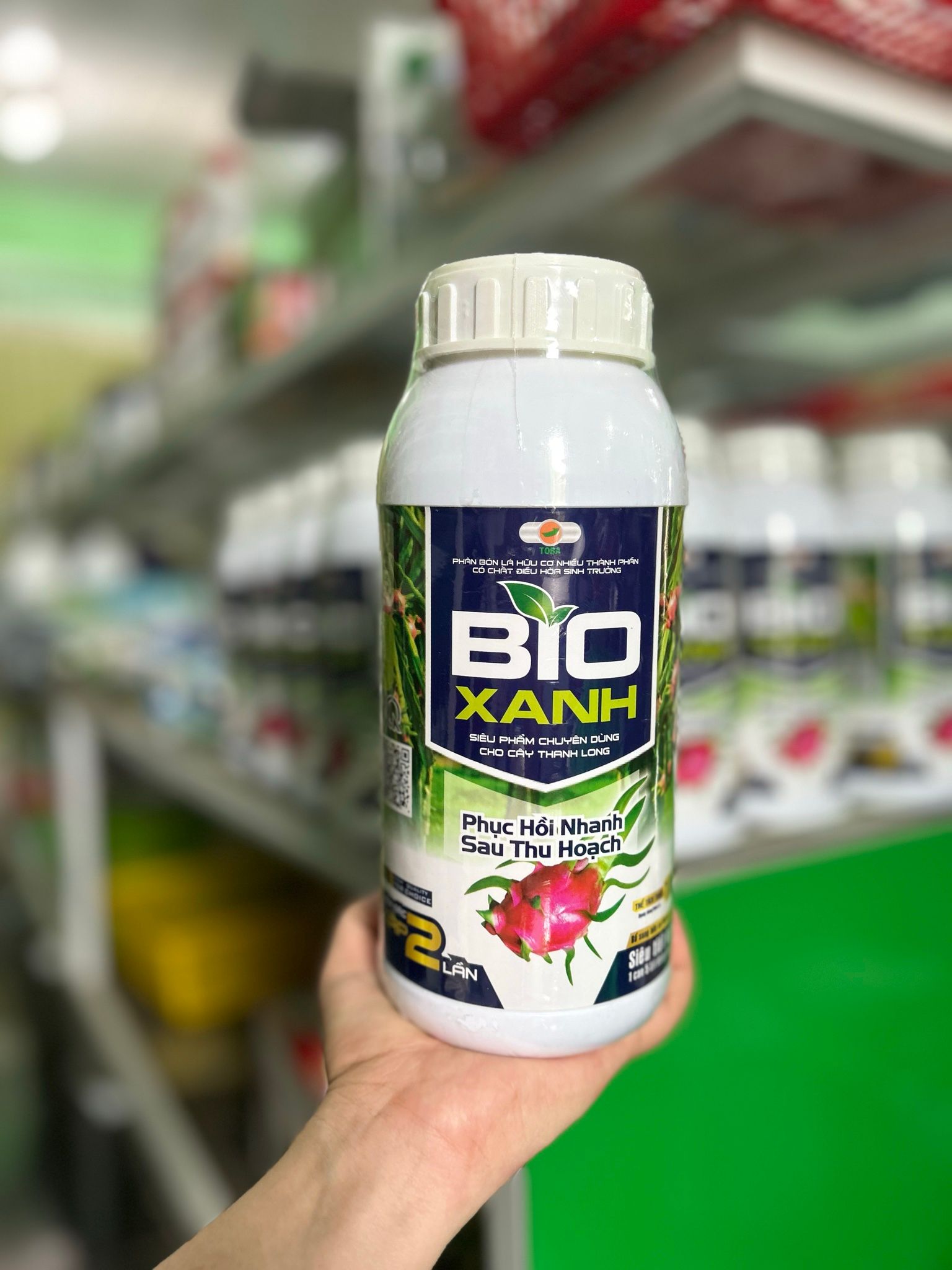 BIO XANH Phục hồi vườn thanh long suy yếu