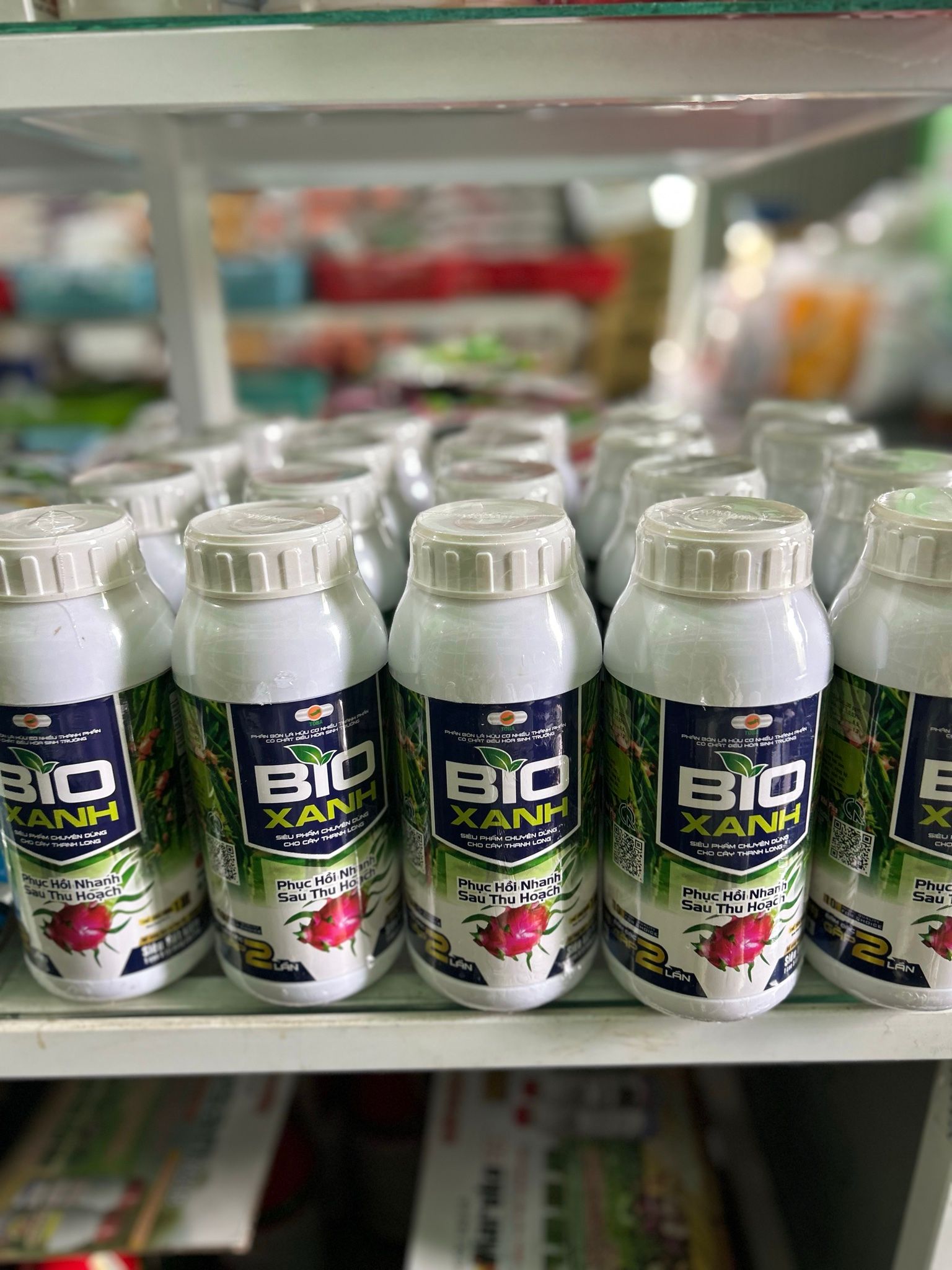 BIO XANH Phục hồi vườn thanh long suy yếu