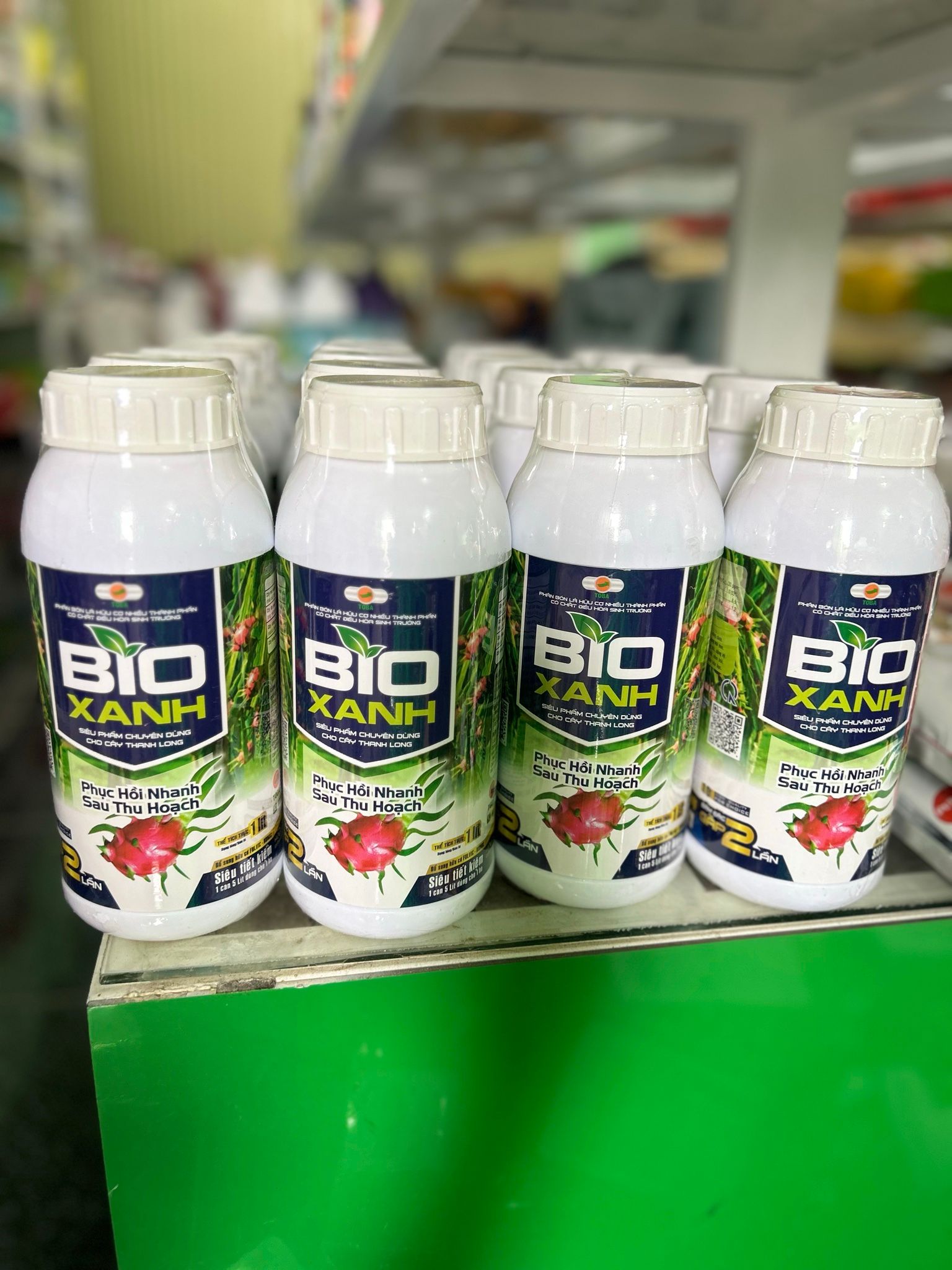 BIO XANH Phục hồi vườn thanh long suy yếu