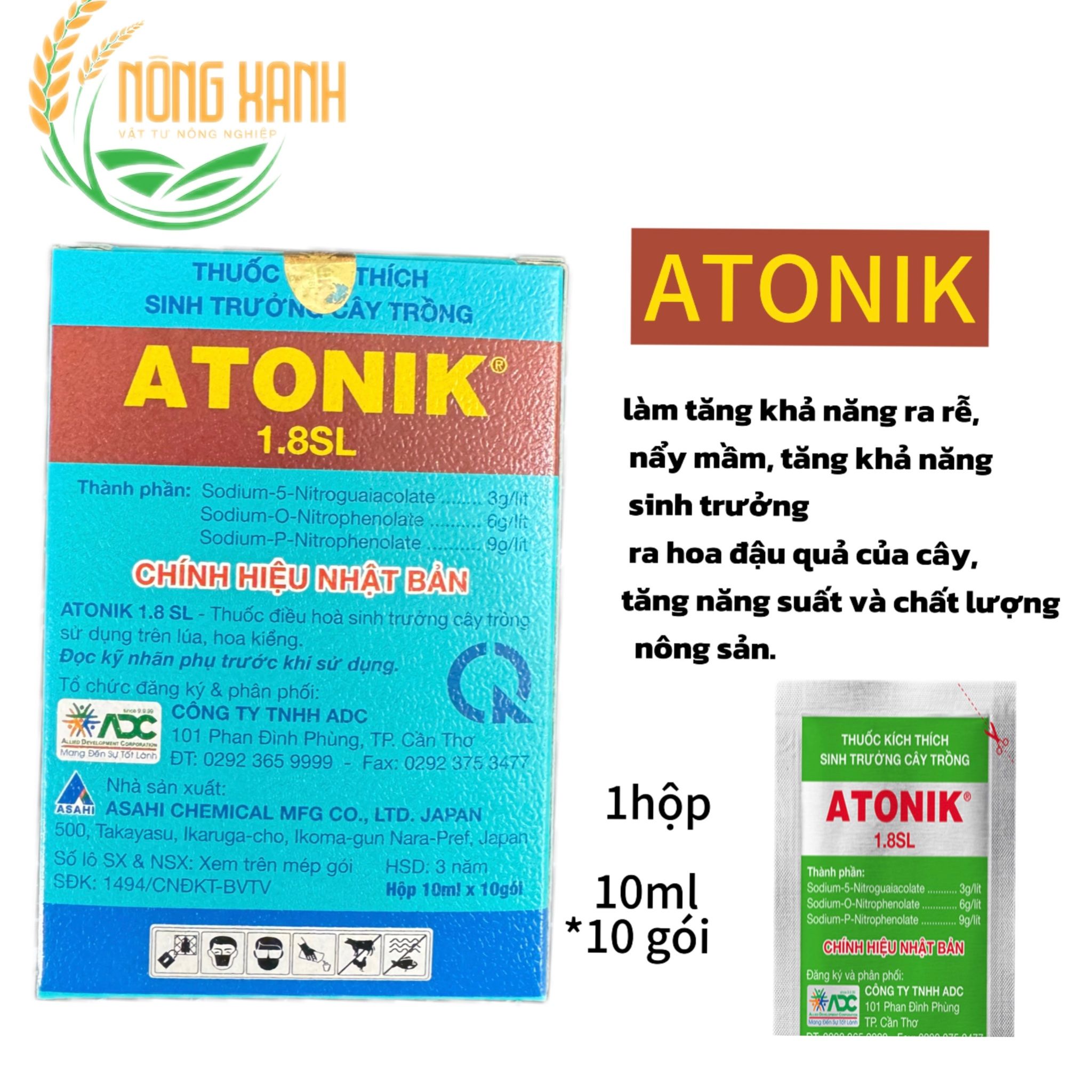 1 GÓI ATONIK - CHÍNH HÃNG - NHẬT BẢN ADC