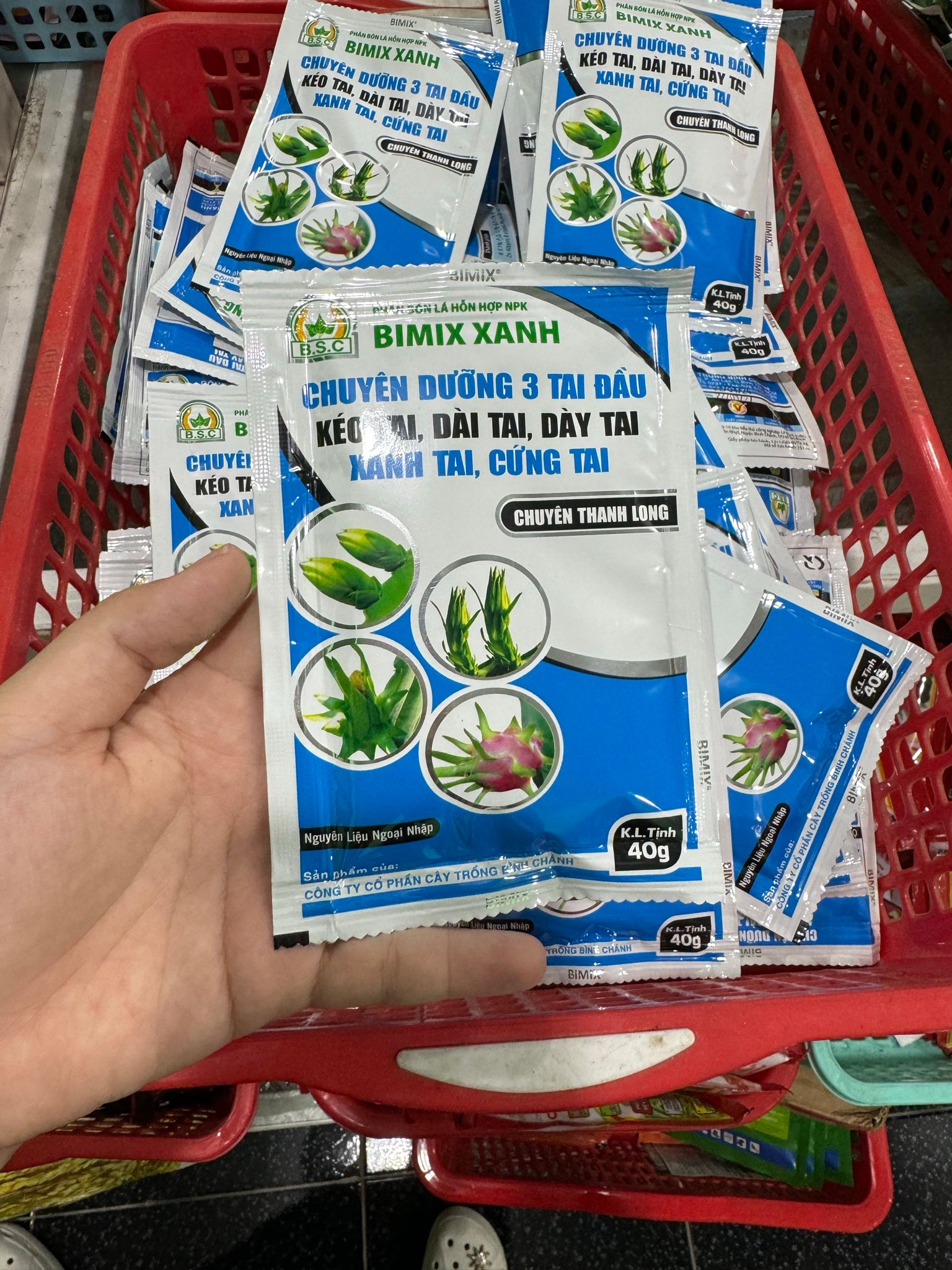 Chuyên dưỡng 3 tai đầu - Kéo tai - Dày Tai - Dài tai- Xanh Tai- Cứng Tai chuyên dùng cho Thanh long