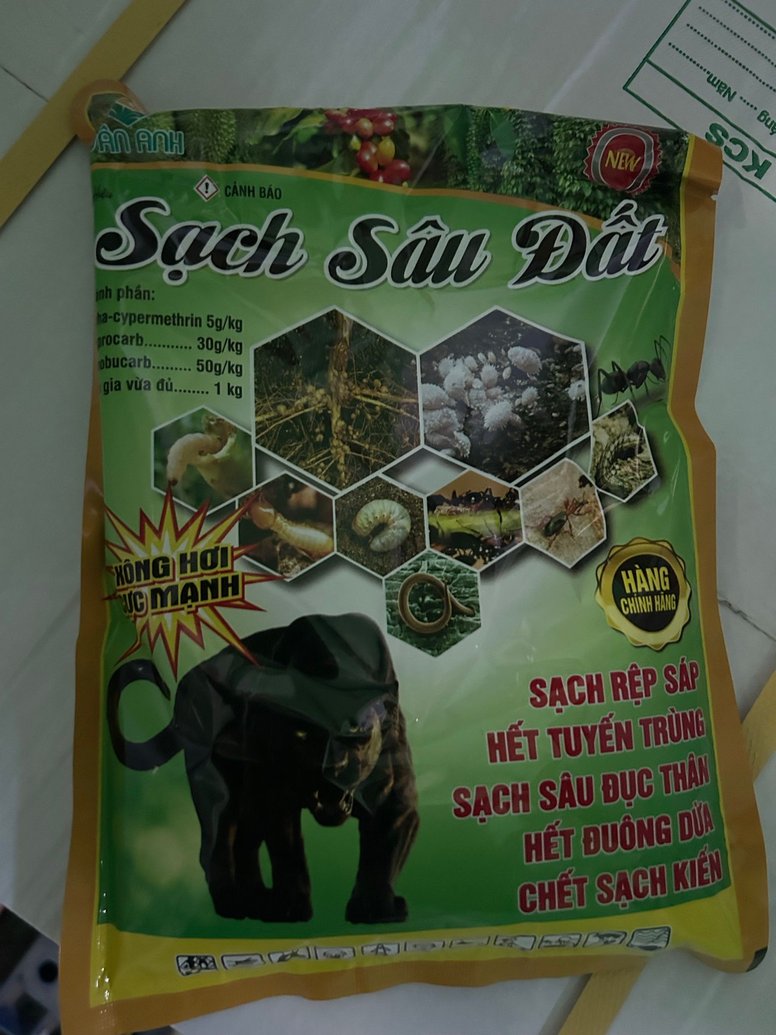 SẠCH SÂU ĐẤT trừ sâu đục thân -tuyến trùng-kiến-đuông dừa