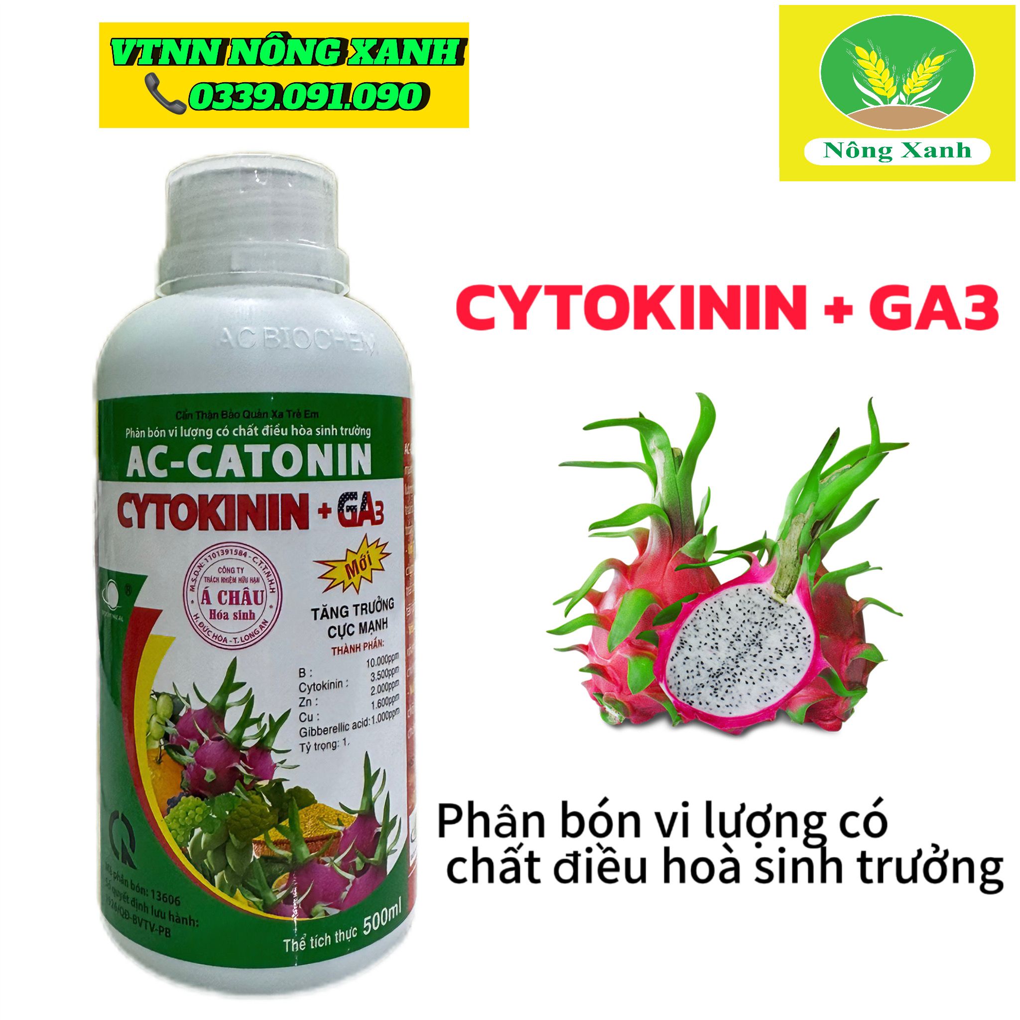 CYTOKININ Chuyên dùng cho thanh long