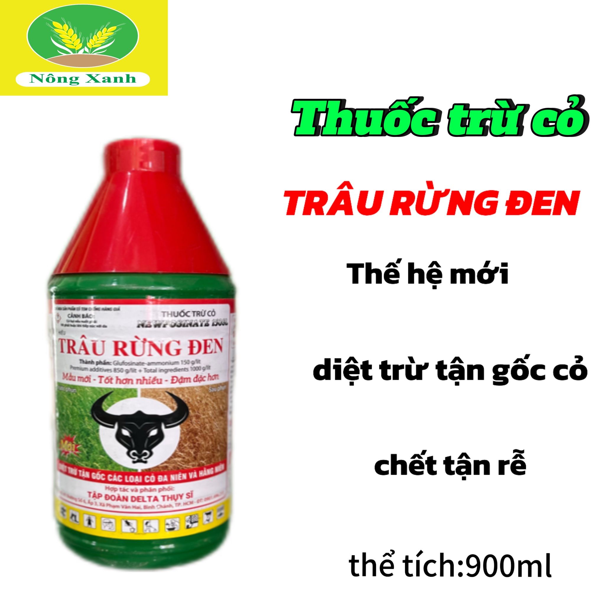 Thuốc trừ cỏ Trâu Rừng Đen (NEWFOSINATE 150SL) - chai 900ML