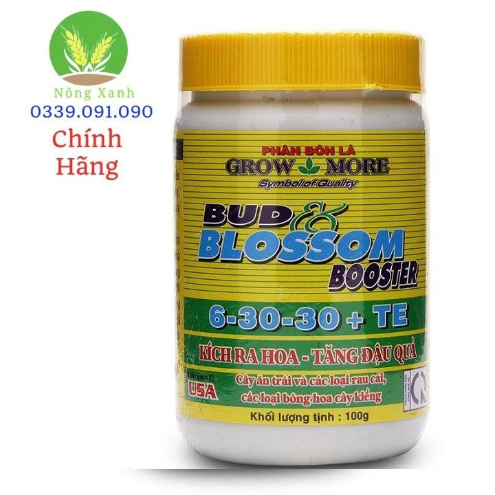 GROW MORE 6-30-30 + TE | KÍCH THÍCH RA HOA