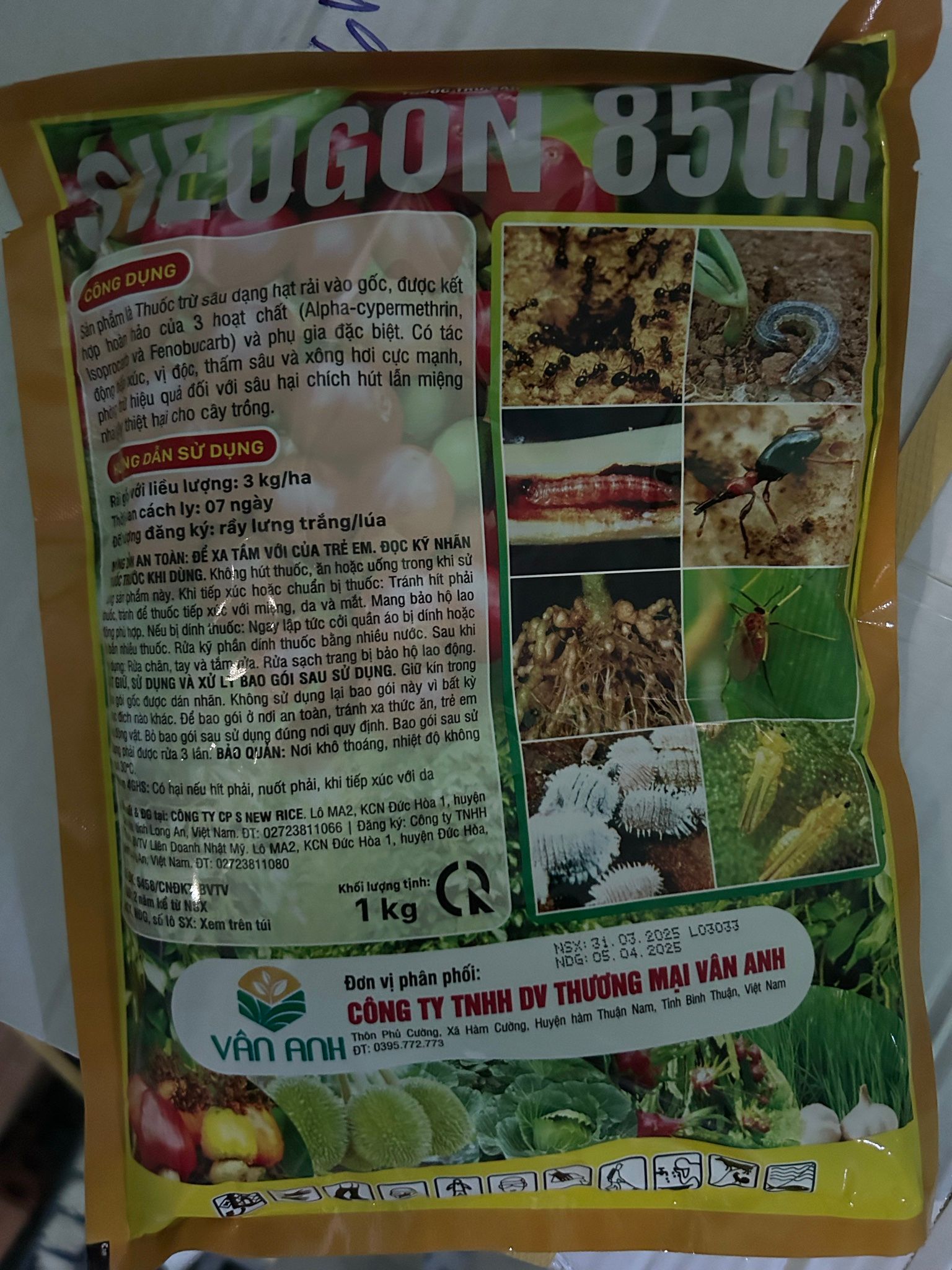 SẠCH SÂU ĐẤT trừ sâu đục thân -tuyến trùng-kiến-đuông dừa