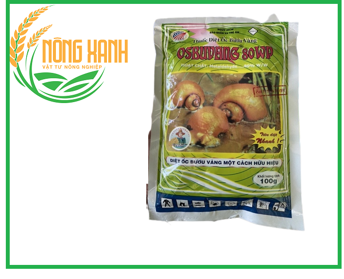 Thuốc diệt ốc Osbuvang 80WP - Trừ Ốc Trên Cạn