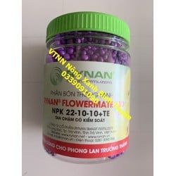 Phân tan chậm thông minh NPK 22-10-10 TE hũ 150g