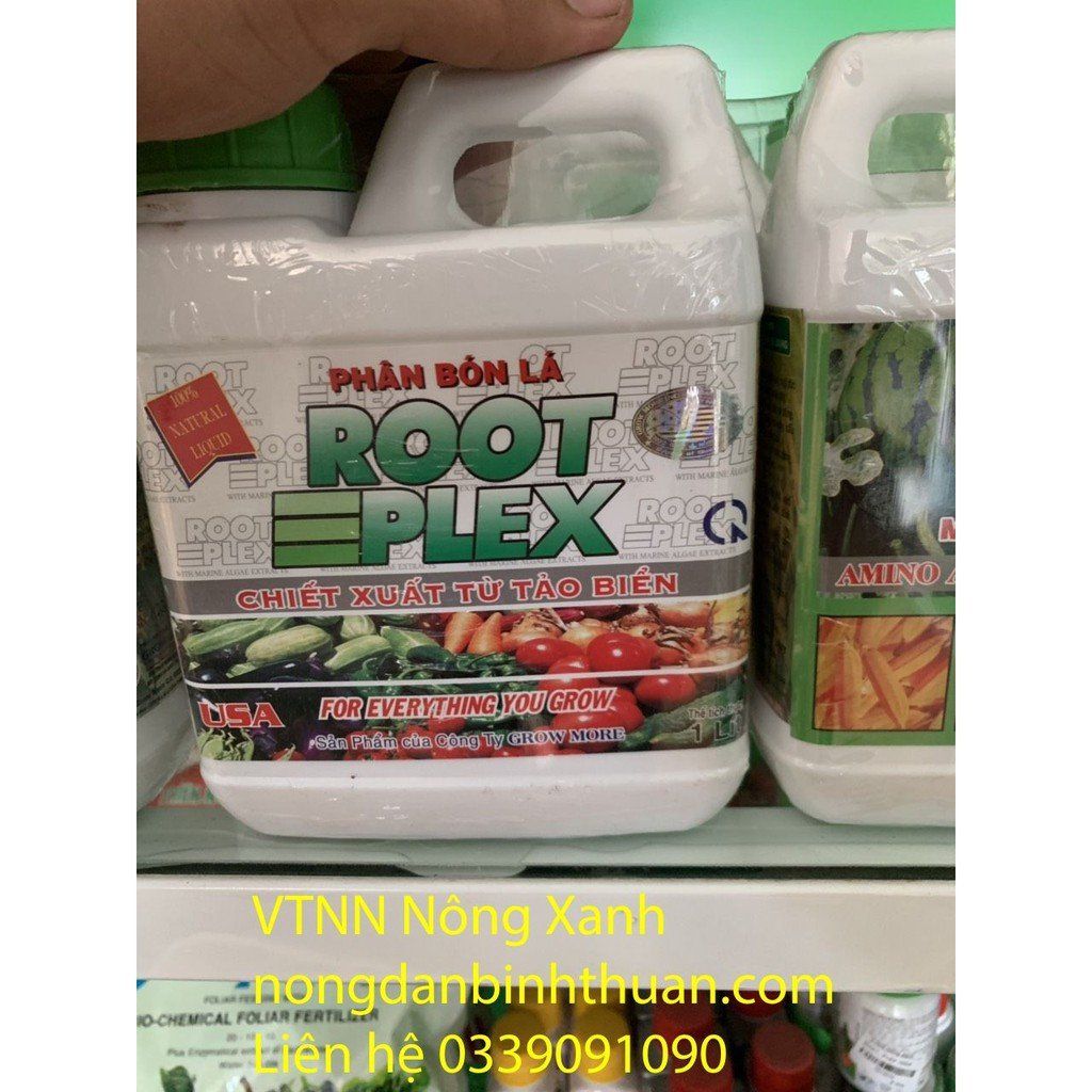 Phân bón lá hữu cơ rong biển RootPlex Lít