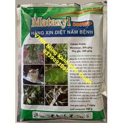 Thuốc diệt trừ nấm bệnh Mataxyl 500WP 100gr