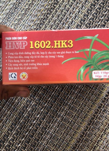Phân Bón Túi Lọc - Dinh dưỡng cho hoa lan HVP 1062.HK3