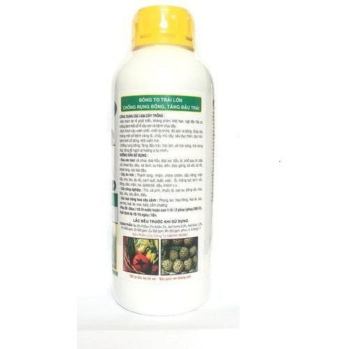 Phân bón Growmore HUMER H1 Humic 322 tốt cho mọi cây trồng chai 1 lít
