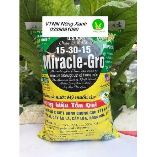 Phân bón lá Miracle Gro 15-30-15 Gói 1kg