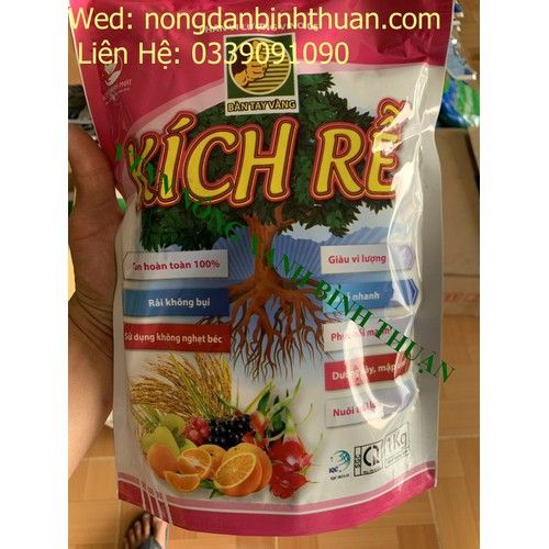 Kích Rể Cao Cấp Bàn Tay vàng 1 Kg - Humic kích rễ