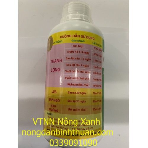 CYTOKININ + Ga3 chai 500ml - KÍCH CHỒI DẠNG XỊT