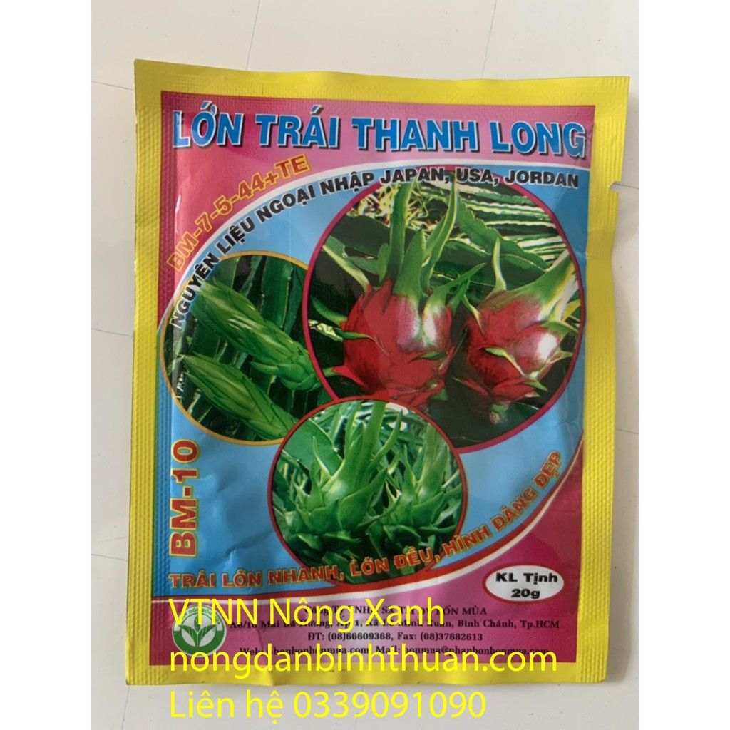 Lớn trái - KÉO TAI thanh long Bm 10 Không Gây Lem Trái