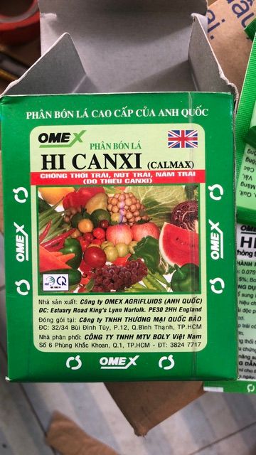 Phân Bón Lá Hi canxi - Canxi nhập khẩu