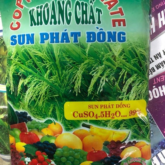 đồng sunphat pha booc đô trừ nấm