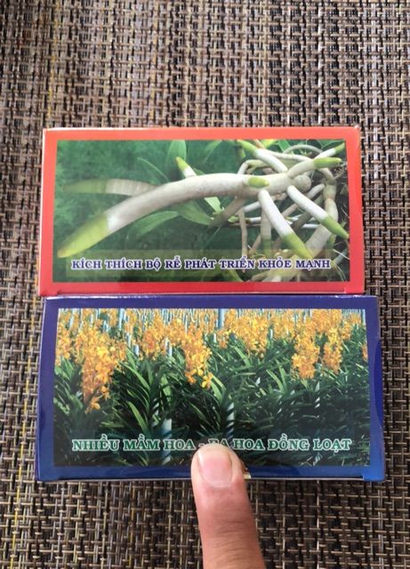Bộ 2 Hộp phân bón túi lọc chuyên dùng cho hoa lan (HK2 và HK3)