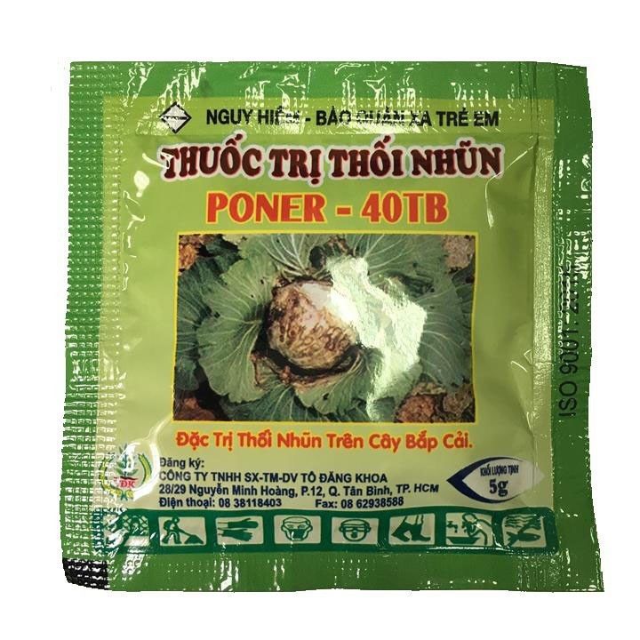 Viên Sủi Đặc trị thối nhũn Poner 40TB