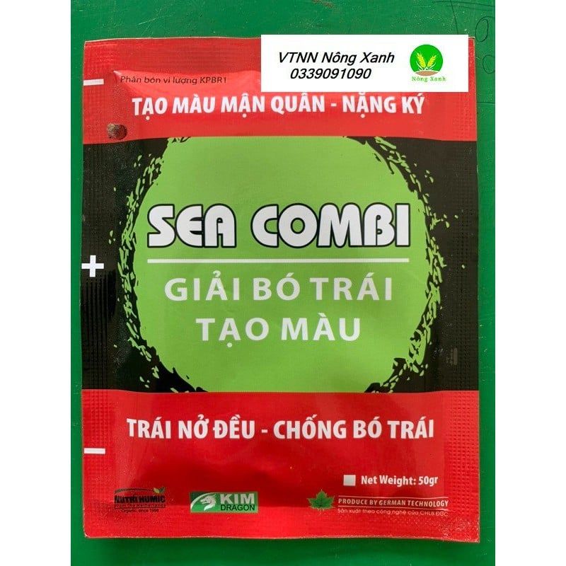 Sea Combi Giải Bó Trái Tạo Màu (50gr) - Chuyên dùng cho thanh Long