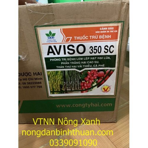 AVISO 350SC ĐẶC TRỊ THÁN THƯ - RỈ SÉT - ĐỐM LÁ - PHẤN TRẮNG