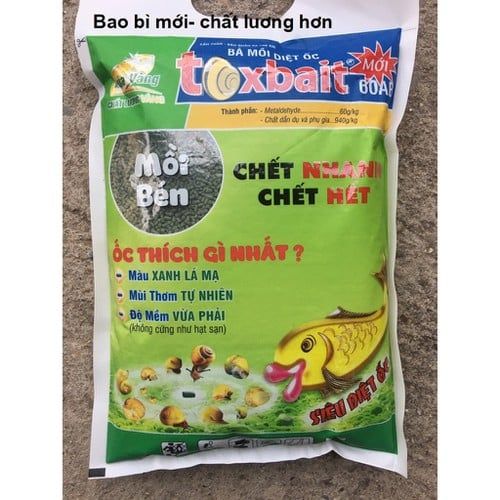 Bả diệt ốc sên Toxbait 60AB 1kg - toxbai 60BA