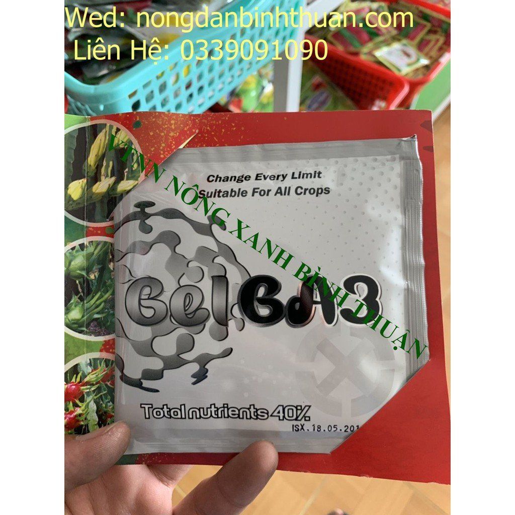 GEL GA3 Công ty Fnano - GA3 dạng Gel - Kích Thích tăng trưởng MẠNH