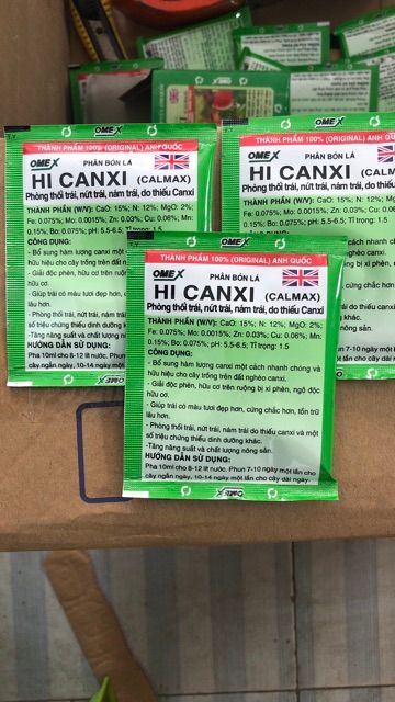 Phân bón lá Hi CANXI - Canxi dạng nước