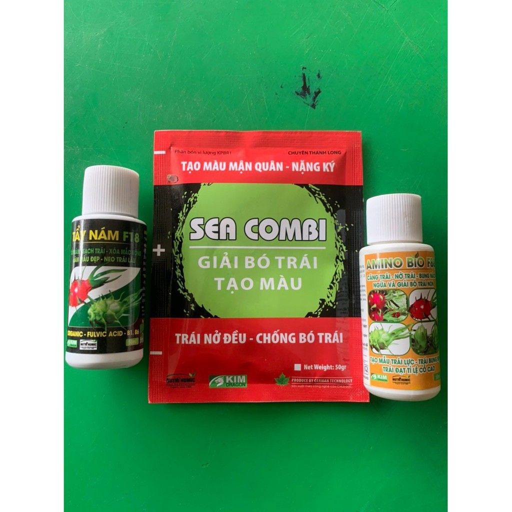 COMBO GIẢI BÓ VÀ TẨY MẮC VÕNG THANH LONG HIỆU QUẢ - SEA COMBI _ F 18 _ F88