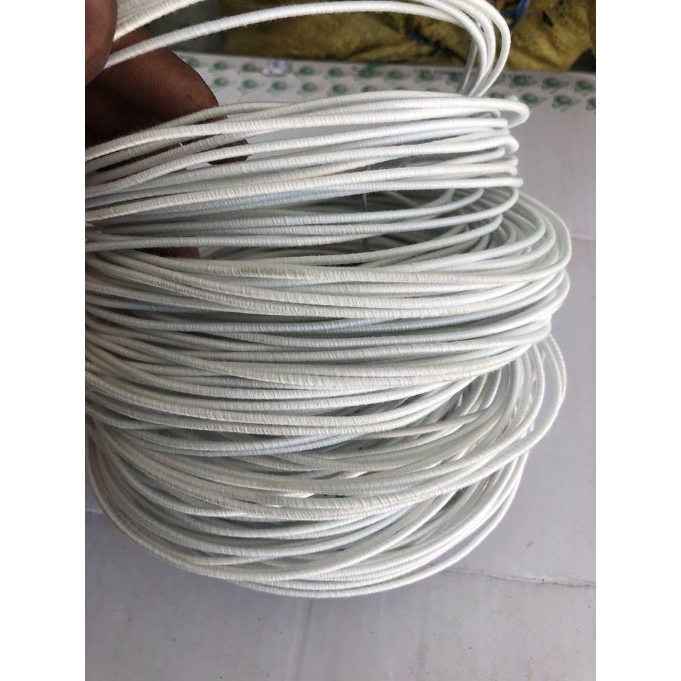 Dây nhôm bọc chỉ uốn cây cảnh 0,2cm - dây nhôm 2ly ( chiều dài 10m)