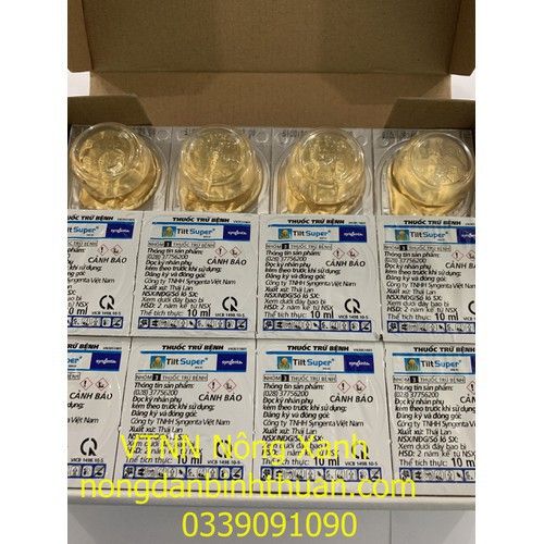 TILT SUPER 300EC - Trừ bệnh rỉ sắt hoa hồng, thán thư hoa lan, nấm hồng mai vàng tilt super 300EC