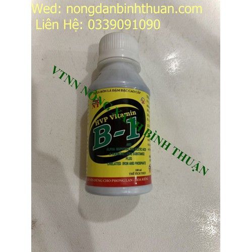 Phân bón lá Cao cấp, đậm đặc B1 HVP chai 100ml