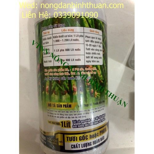 BIO XANH Phục hồi vườn thanh long suy yếu