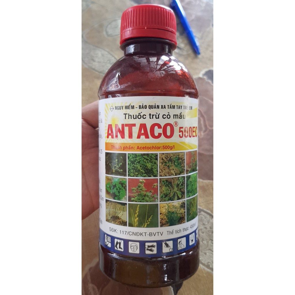 Thuốc Trừ Cỏ Mầu - Antaco 500EC - Chai 450ml