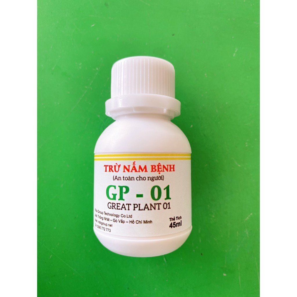 GP-01 Chuyên Trị Gỉ Sắt, Đốm Đen, Phấn Trắng Trên Hoa Hồng (AN TOÀN CHO NGƯỜI DÙNG - CHIẾT XUẤT TỪ NẤM Oomycota)