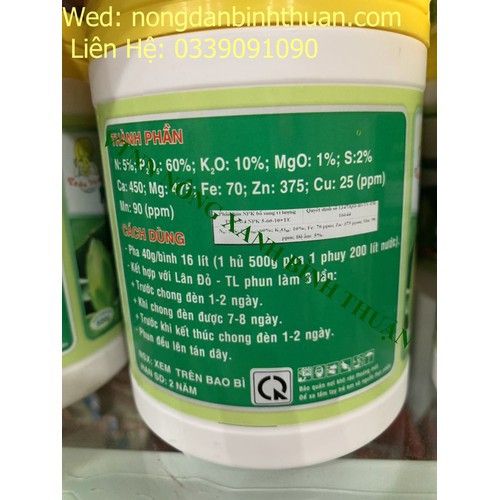 Kích Ra Hoa Thanh Long - Phân bón TM 4 - chóng gãy đèn