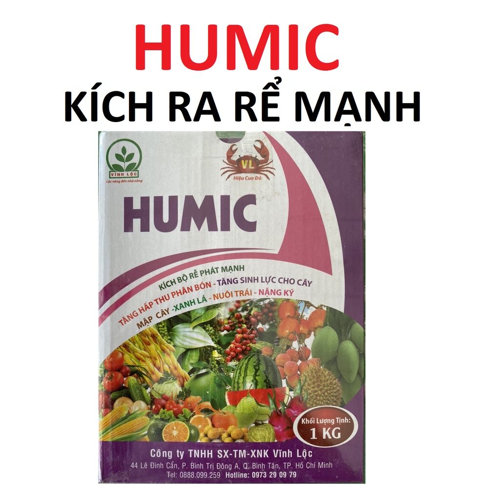HUMIC ra rể cực mạnh Hộp 1kg