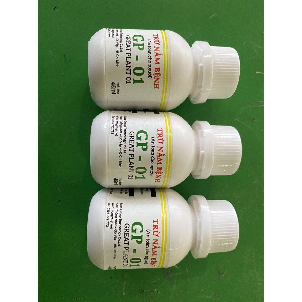 GP-01 Chuyên Trị Gỉ Sắt, Đốm Đen, Phấn Trắng Trên Hoa Hồng (AN TOÀN CHO NGƯỜI DÙNG - CHIẾT XUẤT TỪ NẤM Oomycota)
