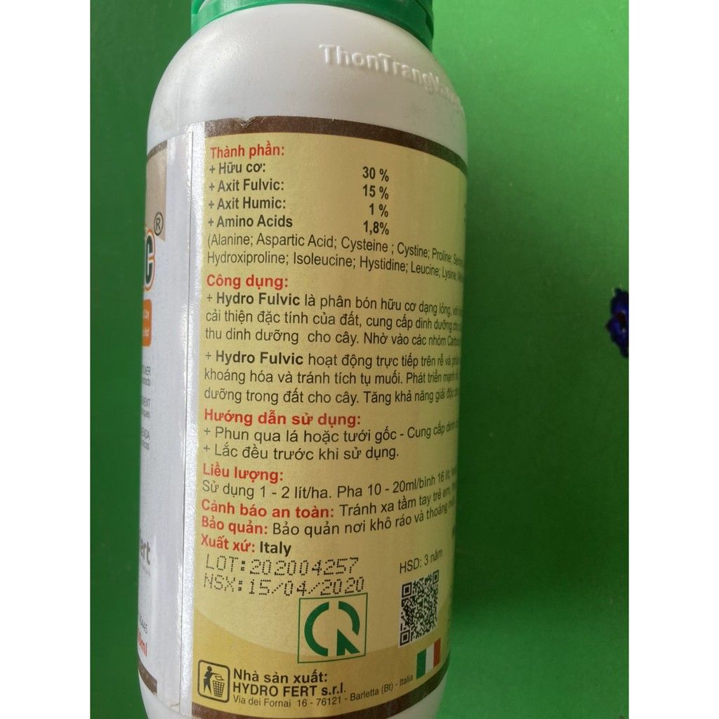 Hydro Fulvic chai 500ml