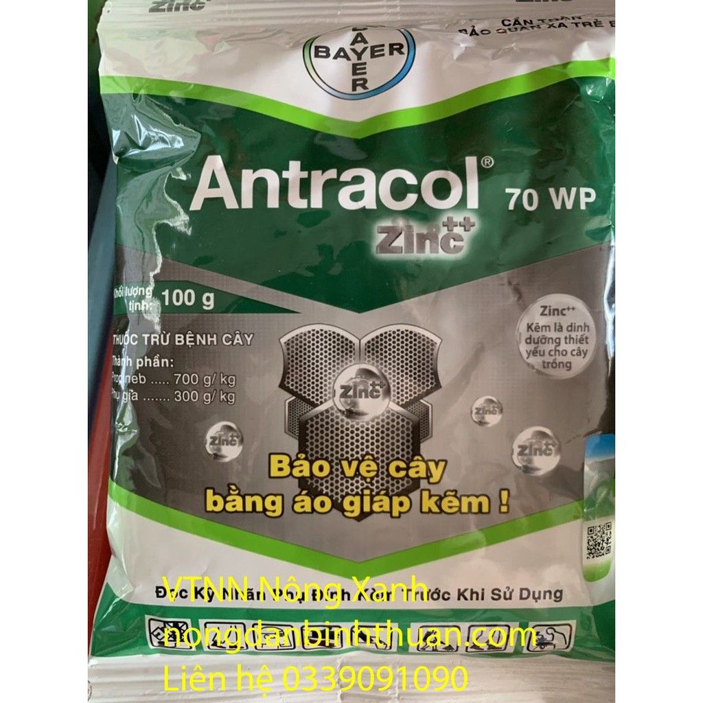 Antracol 70 WP Thuốc trừ bênh cây trồng