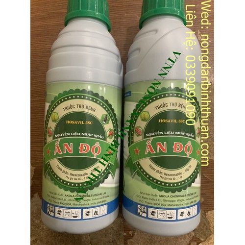 Thuốc trừ bệnh Hexaconazole Ân Độ -Đặc Trị Phấn trắng, đốm đen, rỉ sắt