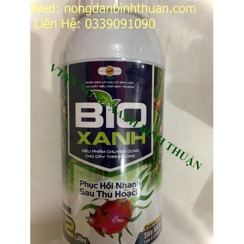 BIO XANH Phục hồi vườn thanh long suy yếu