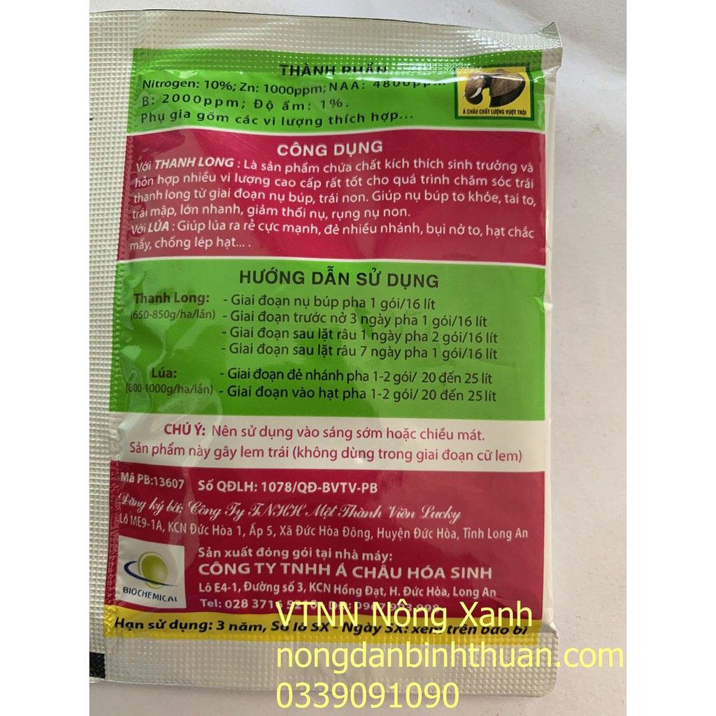 Vuốt tai thanh long - vuốt tai xanh dày - chuyên dùng cho trái thanh long