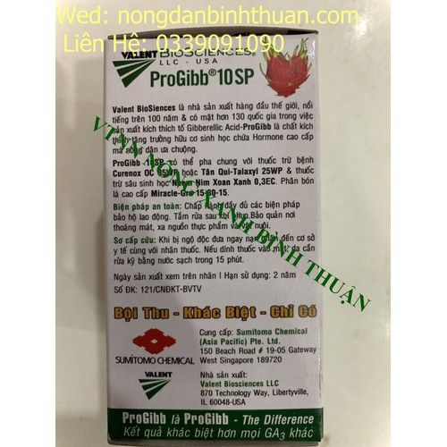 Chất kích thích tăng trưởng PROGIBB 10SP