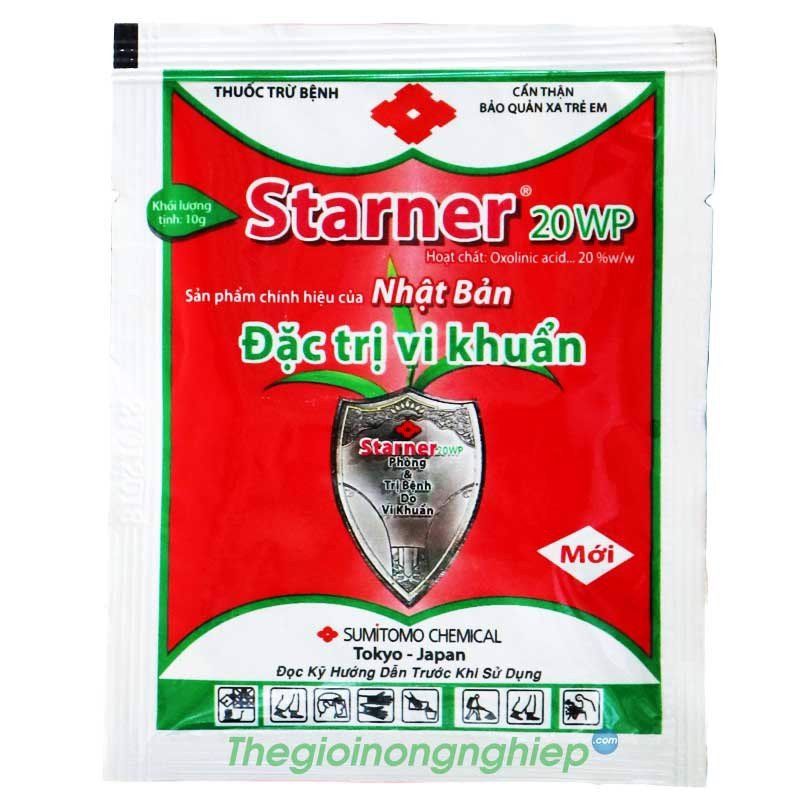 Starner 20WP TRỪ THỐI NHŨN - TRỪ nấm, bệnh, vi khuẩn