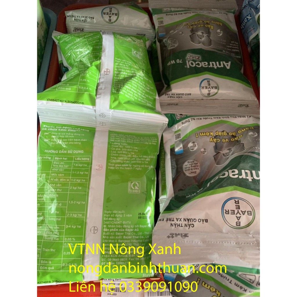 Antracol 70 WP Thuốc trừ bênh cây trồng