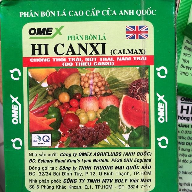 Phân bón lá Hi CANXI - Canxi dạng nước